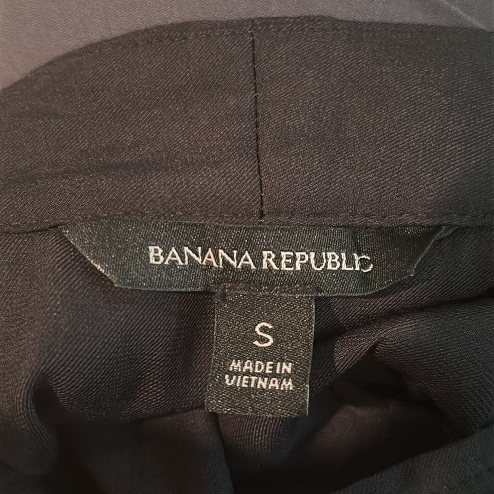 Black Wrap Top | Banana Republic size S - Picture 7 of 8